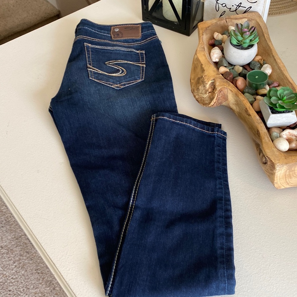 Suki silver skinny jeans